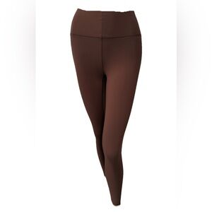 OFFLINE by Aerie Real Me Goals 7/8 High Rise Leggings Brown XS Espresso